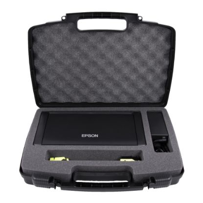 Picture of CaseMatix Epson Workforce 100/110 Mobile Printer Custom Case, 3-3/4inH x 12inW x 17inD