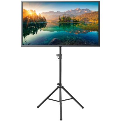 Picture of Mount-It! Portable TV Tripod Stand For 32in - 70in Displays, Black