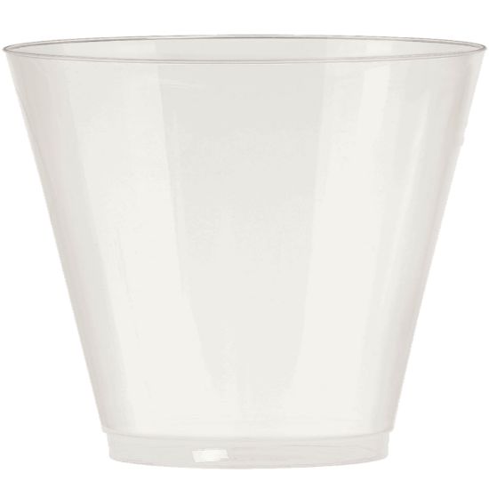 Picture of Amscan Plastic Cups, 9 Oz, Pearl, 72 Cups Per Pack, Set Of 2 Packs