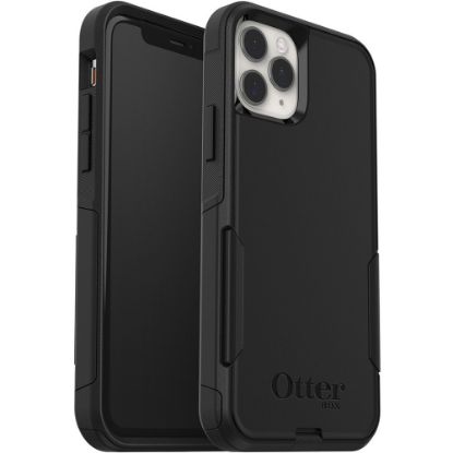 Picture of OtterBox iPhone 11 Pro Commuter Series Case - For Apple iPhone 11 Pro Smartphone - Black - Drop Resistant, Dirt Resistant, Dust Resistant, Bump Resistant, Anti-slip, Impact Absorbing - Polycarbonate, Synthetic Rubber - Rugged - 1 Pack