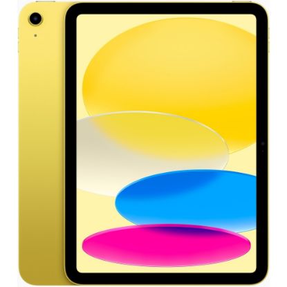 Picture of Apple iPad Tablet, 10.9in Touch Screen, 4GB Memory, 64GB Storage, Yellow