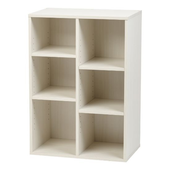 Picture of IRIS 46inH 4-Tier Storage-Shelf, White