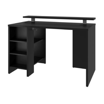 Picture of Bestar Electra 48inW Gaming Computer Desk, Black