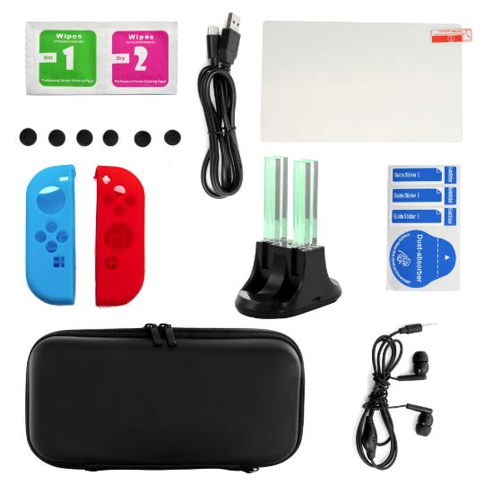 Picture of GameFitz 14-In-1 Nintendo Switch Accessories Bundle