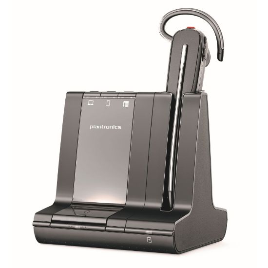 Picture of Plantronics Savi 8240 Office Wireless Headset, Black, 210979-01