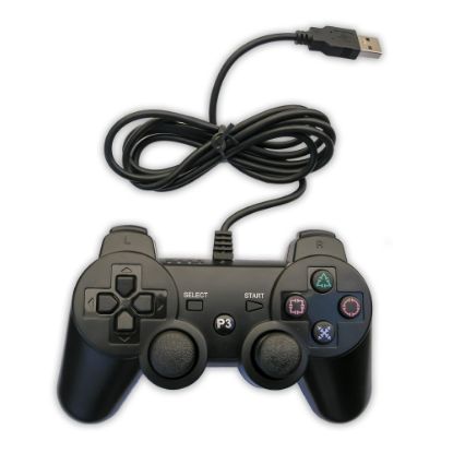 Picture of Gear Wired Controller For PS3, Black