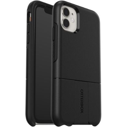 Picture of OtterBox iPhone 11 uniVERSE Series Case - For Apple iPhone 11 Smartphone - Black - Scuff Resistant, Scrape Resistant, Drop Resistant - Polycarbonate, Synthetic Rubber - 1 Pack