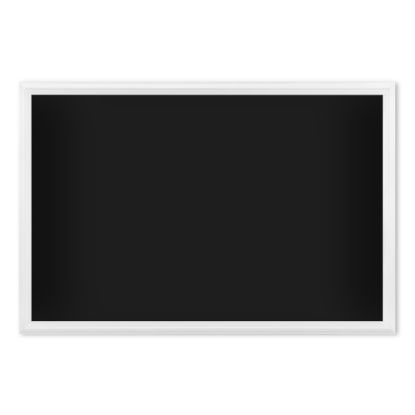 Picture of U Brands Magnetic Chalkboard, 30in X 20in, White Decor Frame (2073U00-01)