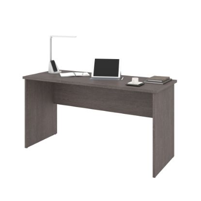 Picture of Bestar Innova 60inW Computer Desk Shell, Bark Gray