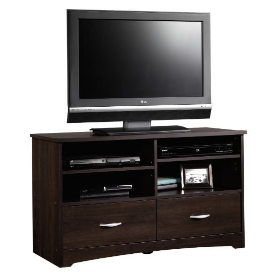 Picture of Sauder Beginnings TV Stand For 46in TVs, 24-1/8inH x 41-5/8inW x 16-1/8inD, Cinnamon Cherry