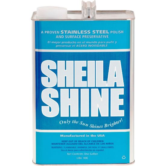 Picture of Sheila Shine Cleaner Polish - 128 fl oz (4 quart) - 1 Each - Blue, White