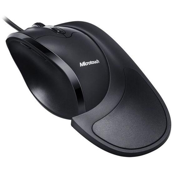 Picture of Goldtouch Newtral 3 Medium Black Mouse Wired, Right Handed - Cable - Black - 1 Pack - USB - 3000 dpi - Scroll Wheel - 6 Button(s) - Right-handed Only