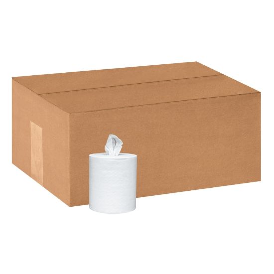 Picture of Scott Center Pull Absorbent 1-Ply Paper Towels, 700 Sheets Per Roll, Pack Of 6 Rolls