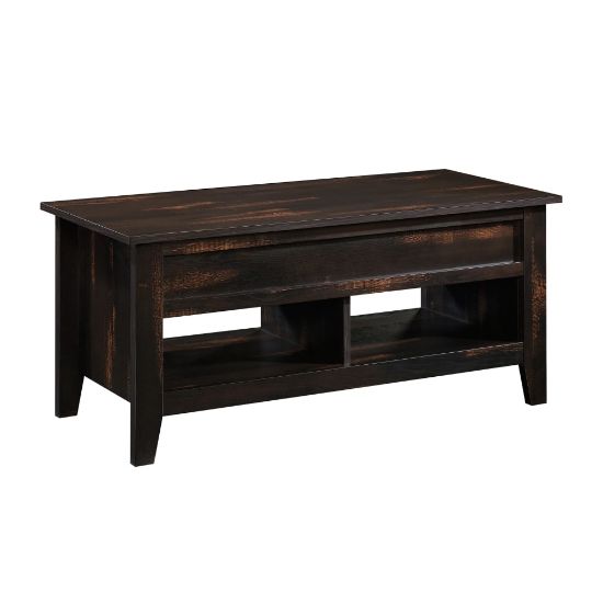 Picture of Sauder Dakota Pass Lift-Top Coffee Table, Char Pine