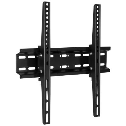 Picture of Mount-It! MI-3030 Low-Profile TV Wall Mount Tilt Bracket For Screens 32 - 55in, 16-3/4inH x 18-5/16inW x 2inD, Black