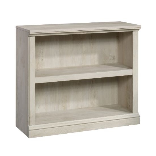 Picture of Sauder Select 30inH 2-Shelf Bookcase, Chalked Chestnut