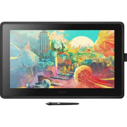 Picture of Wacom DTK2260K0A Cintiq 22 Graphic Tablet - Graphics Tablet - 21.6in LCD - 18.74in x 10.55in - 5080 lpi Cable - 16.7 Million Colors - 8192 Pressure Level - Pen - HDMI - PC, Mac - Black