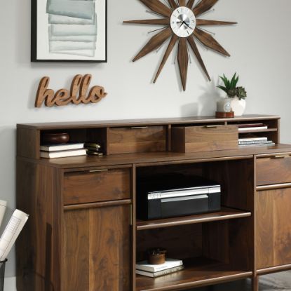 Picture of Sauder Clifford Place Organizer Hutch, Grand Walnut