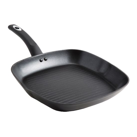 Picture of Oster Cuisine Allston Aluminum Non-Stick Grill Pan, 11in, Black