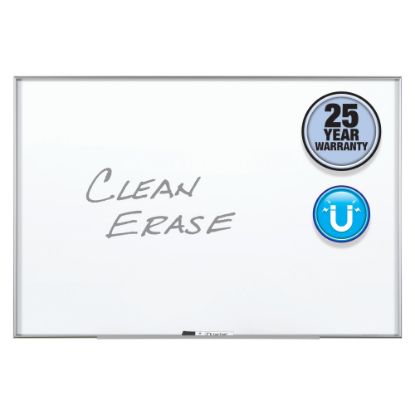 Picture of Quartet Nano Magnetic Dry-Erase Whiteboard, 36in x 48in, Aluminum Frame With Silver Finish