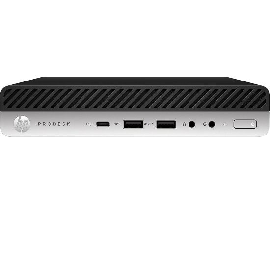 Picture of HP ProDesk 600G4 Mini Refurbished Desktop PC, Intel i5, 16GB Memory, 256GB Solid State Drive, Windows 10 Pro, Video Memory Installed