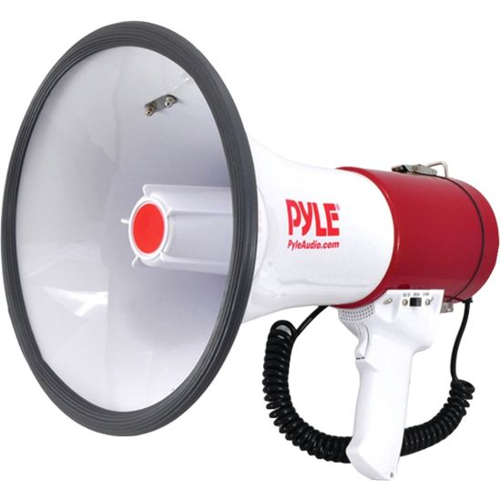 Picture of Pyle PMP52BT Megaphone - 50 W Amplifier - Built-in Amplifier - USB Port - 16 Hour