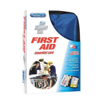 Picture of PhysiciansCare Soft-Sided First Aid Kit, Blue, 95 Pieces