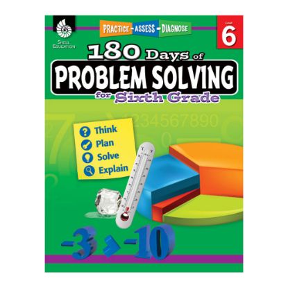 Picture of Shell Education 180 Days Of Problem Solving, Grade 6