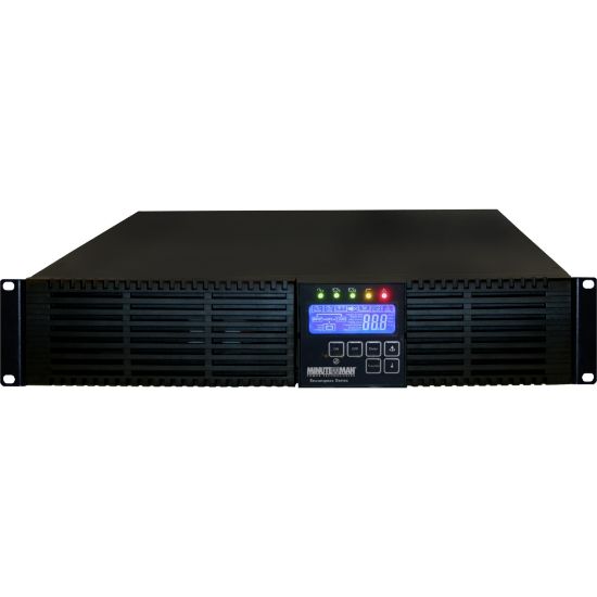 Picture of Minuteman Encompass EC2000RT2U 2000VA Tower/Rack Mountable UPS - 2U Rack/Tower - 3 Minute Stand-by - 120 V AC Input - 120 V AC Output - 6 x NEMA 5-15/20R