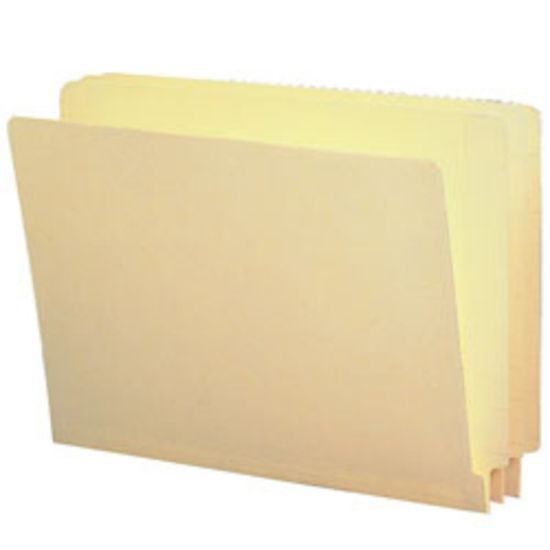 Picture of Smead End-Tab File Folders With Antimicrobial Protection, Straight Cut, Letter Size, Pack Of 100