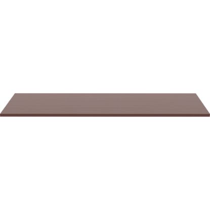 Picture of Lorell Revelance 72inW Rectangular Conference Tabletop, Mahogany