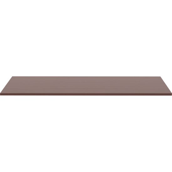 Picture of Lorell Revelance 72inW Rectangular Conference Tabletop, Mahogany