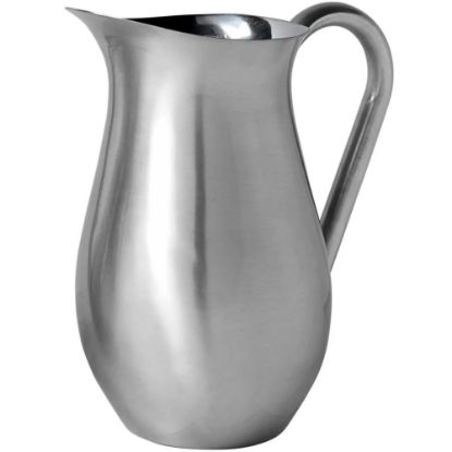 Picture of American Metalcraft Stainless Steel Bell Pitchers, 84 Oz, Silver, Pack of 6 Pitchers