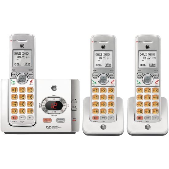 Picture of AT&T DECT 6.0 3-Handset Cordless Answering System With Caller ID And Call Waiting, EL52315