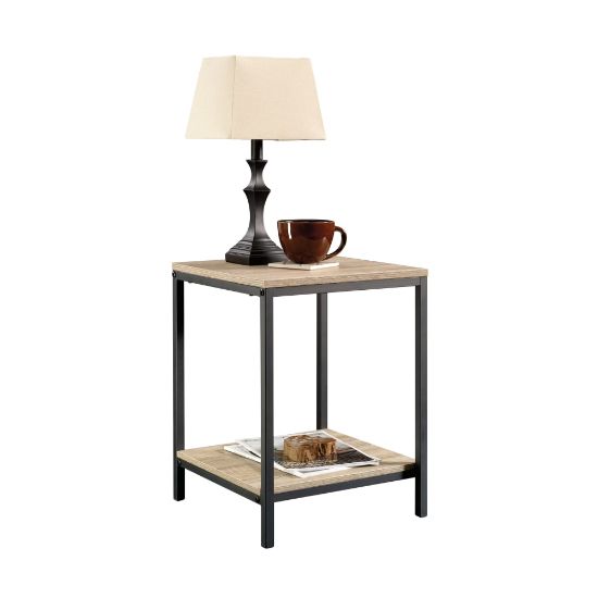 Picture of Sauder North Avenue Side Table, 20inH x 15-1/2inW x 15-1/2inD, Charter Oak