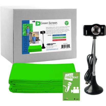 Picture of Hamilton Buhl STEAM Education- Green Screen Production Kit - ABS Plastic, Polyester - Green