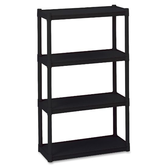 Picture of Iceberg 4-Shelf Open Storage System, Black