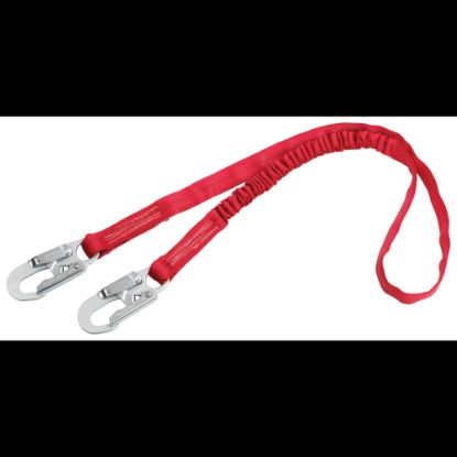 Picture of PRO-STOP Shock Absorbing Lanyard, 6 ft, Self-Locking Connection, 2 Legs