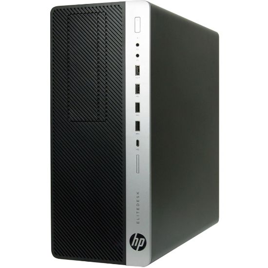 Picture of HP EliteDesk 800 G3-MT Refurbished Desktop PC, Intel Core i5, 16GB Memory, 256GB Solid State Drive, Windows 10, J1-800G3TA04