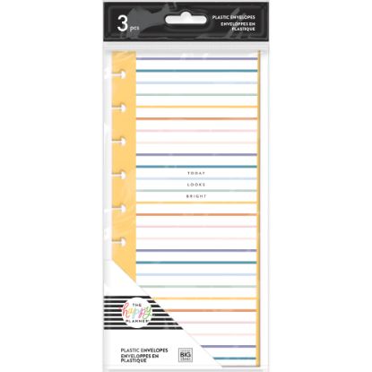 Picture of Happy Planner Today Looks Bright Envelopes, 4-1/4in x 9-1/4in, Multicolor, Pack Of 3 Envelopes