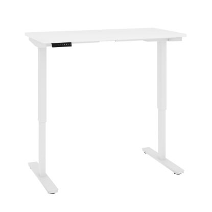 Picture of Bestar Universel Electric 48inW Height-Adjustable Standing Desk, Electric, White