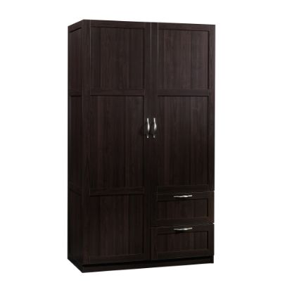 Picture of Sauder Select Storage Wardrobe Cabinet, 71-1/8inH x 40inW x 19-1/2inD, Cinnamon Cherry