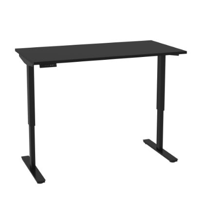 Picture of Bestar Universel Electric 60inW Standing Desk, Electric, Black