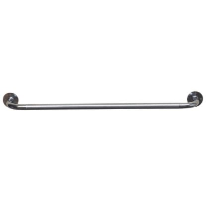 Picture of DMI Steel Knurled Grab Bar, 32inH x 2inW x 3inD, Silver