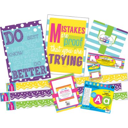 Picture of Barker Creek Classroom Decor Set, You Are Trying, Pre-K To College