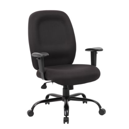 Picture of Boss Office Products Heavy-Duty Fabric Task Chair, Black