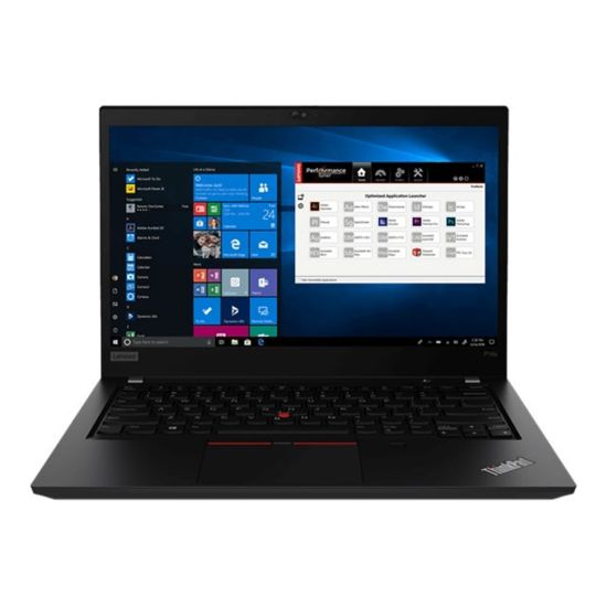 Picture of Lenovo ThinkPad P14s Gen 1 20S4002LUS 14in Mobile Workstation  - 1920 x 1080 - Intel Core i5 i5-10310U Quad-core 1.60 GHz - 8 GB RAM - 256 GB SSD - Glossy Black - Windows 10 Pro - NVIDIA Quadro P520 with 2 GB