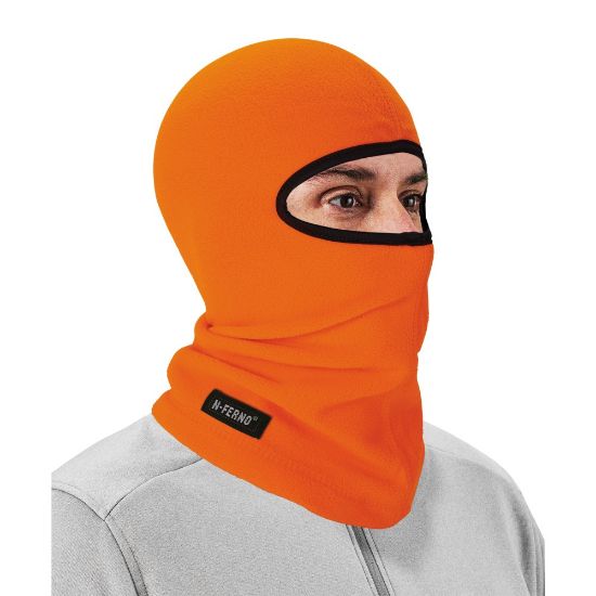 Picture of Ergodyne N-Ferno 6821 Balaclava Face Mask, Orange