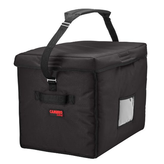 Picture of Cambro Delivery GoBags, 21in x 15in x 17in, Black, Set Of 4 GoBags