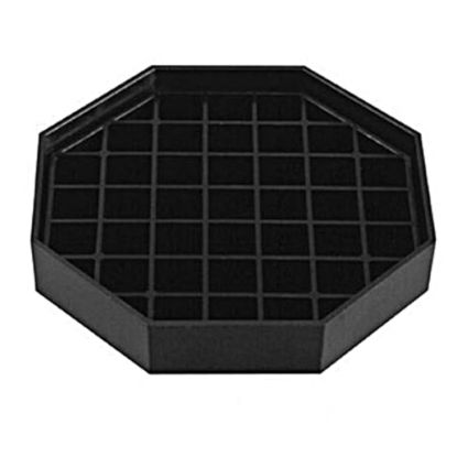 Picture of Bar Maid Trivet-Style Octagon Drip Tray, 6in, Black